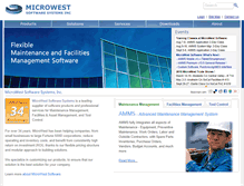 Tablet Screenshot of microwestsoftware.com